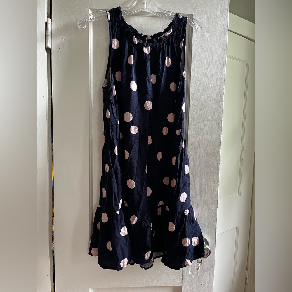 🔥LOFT babydoll polka dot summer dress